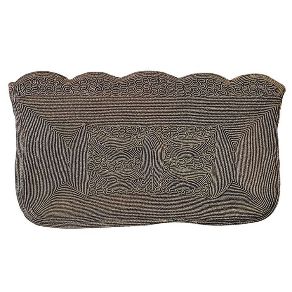 Vintage 1940s/1950s Brown Ador Bag Genuine Cord Clutch